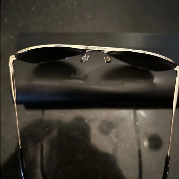 Saint Laurent Gold Aviators